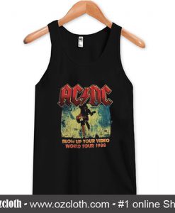 AC DC World Tour 1988 Tank top