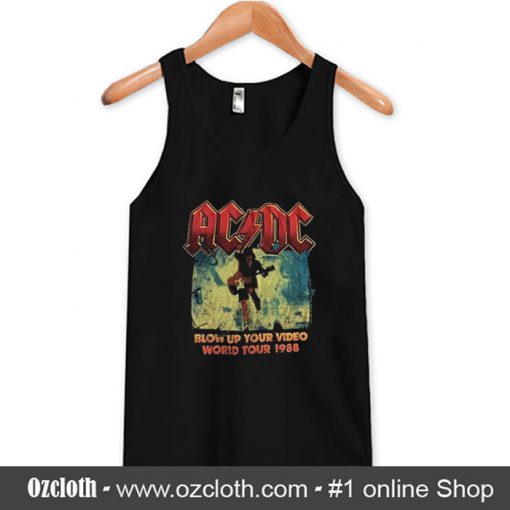 AC DC World Tour 1988 Tank top