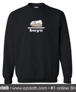 Boys and Money Black Sweatshirt