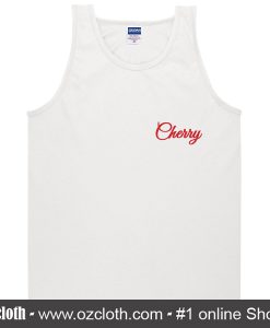 Cherry Font Tank Top