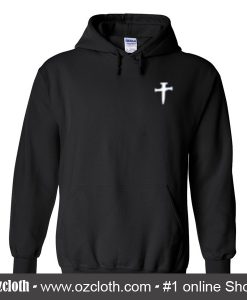 Cross Black Hoodie