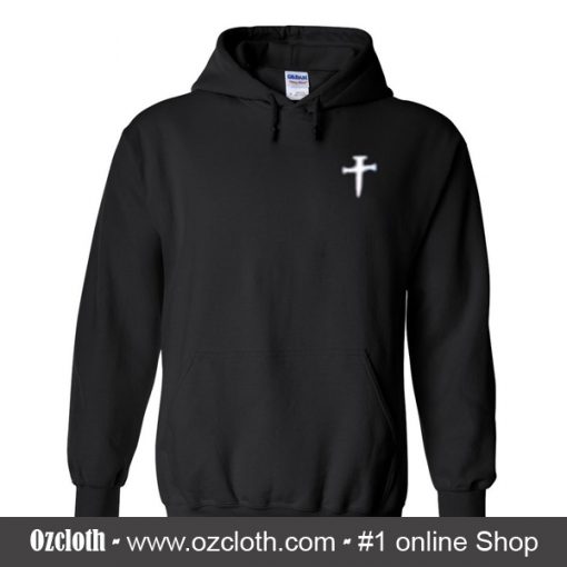 Cross Black Hoodie