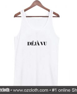 Deja Vu Font Tank Top