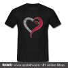 Diamond Arizona Cardinals Primary Love T-SHIRT