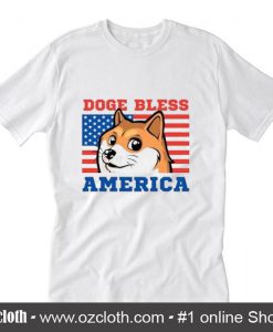 Doge Bless America T-Shirt