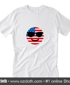 Emoji America Flag T-Shirt