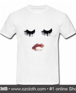 Eyelashes And Lips T Shirt