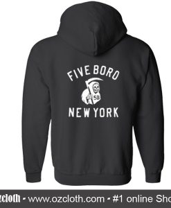 Five Board New York Hoodie back