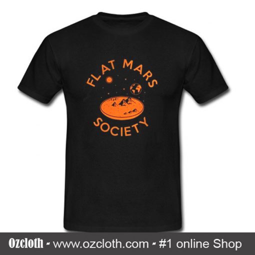Flat Mars Society T-Shirt