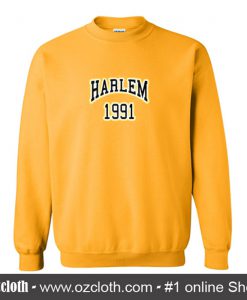 Harlem 1991 Yellow Sweatshirt