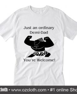 Just An Ordinary Demi-Dad You're Welcome T-Shirt