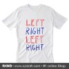 Left Right Print T-Shirt