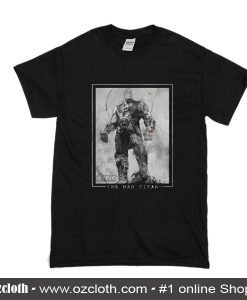 Marvel Avengers Infinity War Thanos Sketch T-Shirt