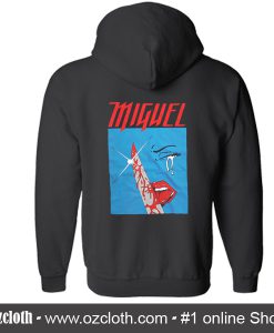 Miguel Wild Heart Hoodie Back