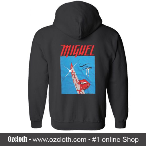 Miguel Wild Heart Hoodie Back