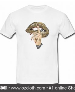New Orleans Saints lips shut the fuck up T shirt