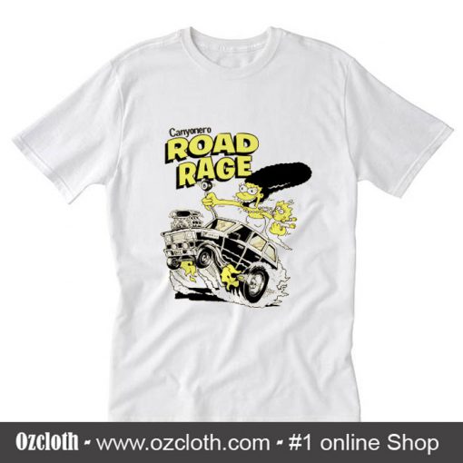 Road Rage Simpsons T-Shirt