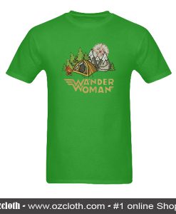 Wander Woman Camping Mountains T-Shirt