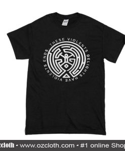 Westworld Maze Manga T-Shirt