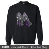 Diamond high heels Spanrkles Sweatshirt