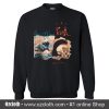 I Great Wave Think Sweatshirt