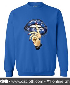 Official Shut the fuck up lip Dallas Cowboys Sweatshirt