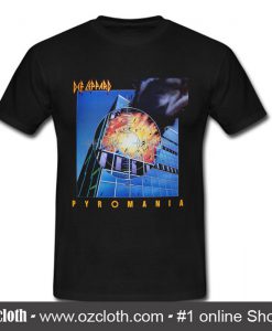 Pyromania Def Leppard T Shirt