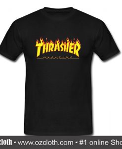 Thrasher Magazine Flame T Shirt