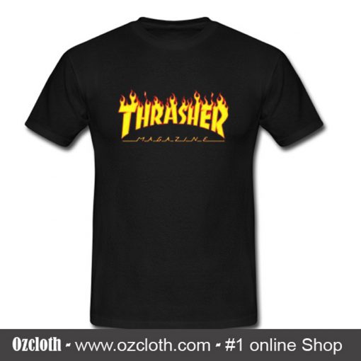 Thrasher Magazine Flame T Shirt