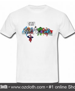 Yesus and Superheroes and That's How I Saved The World T Shirt