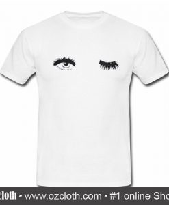 lashes eye t-shirt