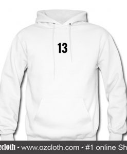 13 Font Hoodie