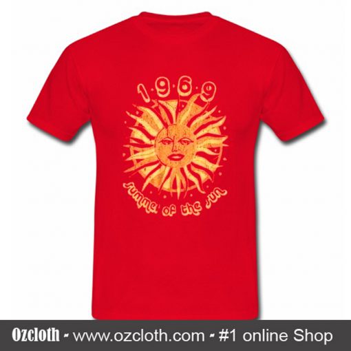 1969 Summer Of The Sun T Shirt