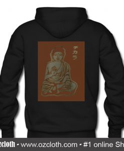 Buddha Hoodie Back