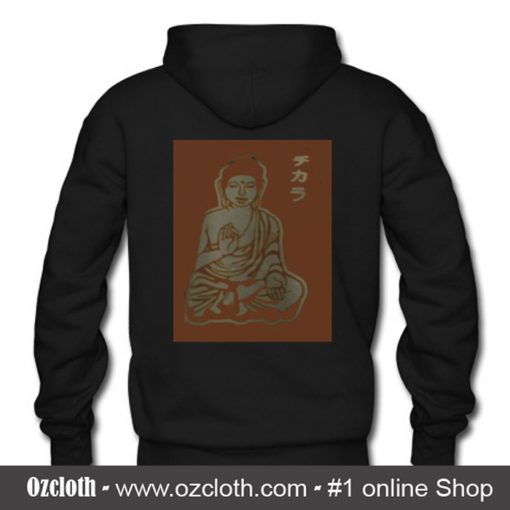 Buddha Hoodie Back