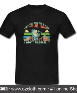 Captain Woodrow F Call I Hate Rude T Shirt