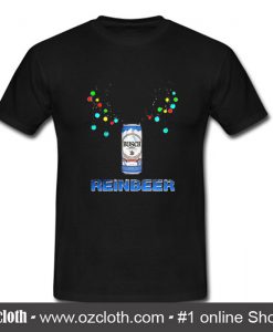 Chirstmas Busch Beer Reinbeer T Shirt