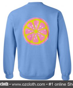 Grapefruit Sweatshirt Back