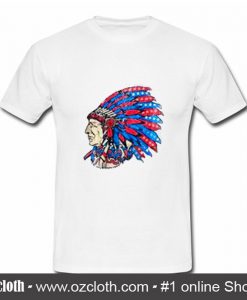 Indian Chief Baseball T Shirt