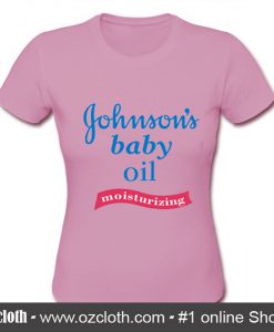 Johnson's Baby Oil Moisturizing T Shirt