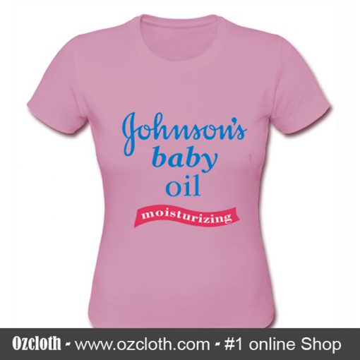 Johnson's Baby Oil Moisturizing T Shirt