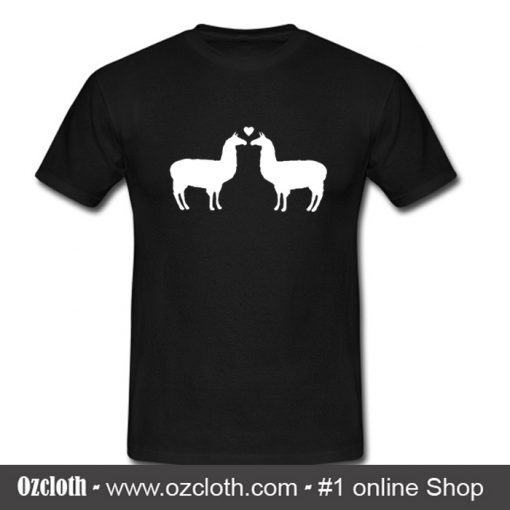 Llama Love T Shirt