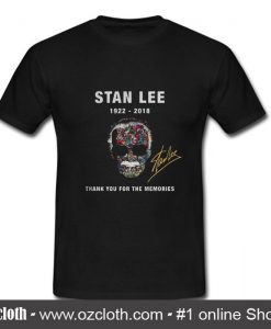 Stan Lee thank you for the memoriesT Shirt