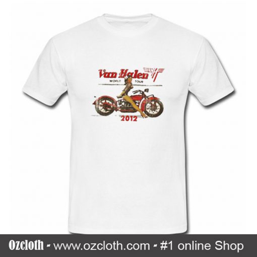 Van Halen World Tour 2012 T Shirt