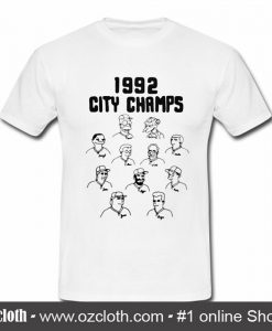 1992 City Champs T Shirt