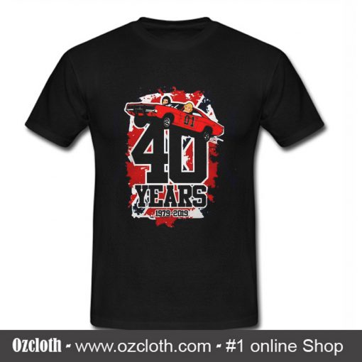 40 Years 1979-2019 The Dukes of Hazzard T Shirt