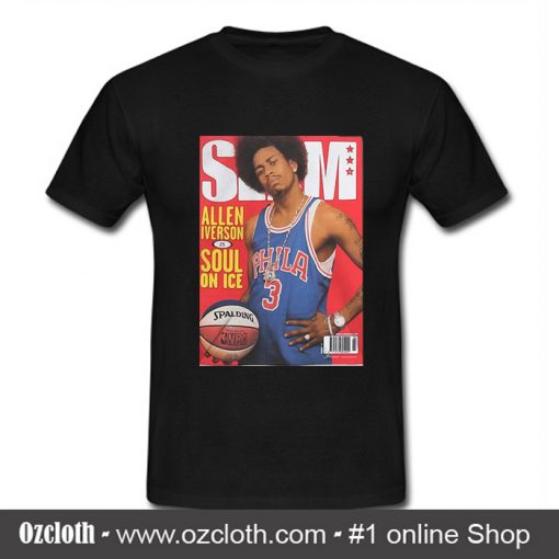 Allen Iverson Soul On Ice Spalding T Shirt