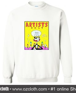 Artist Only Squidward Sweatshirt