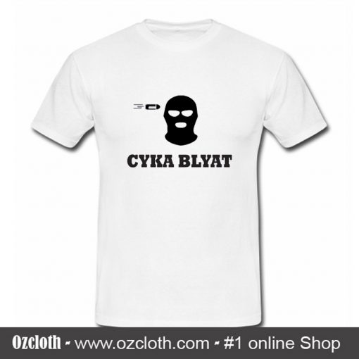 CSGO Gaming Cyka Blyat Counter Strike T Shirt