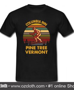 Columbia Inn Pine Tree Vermont T Shirt